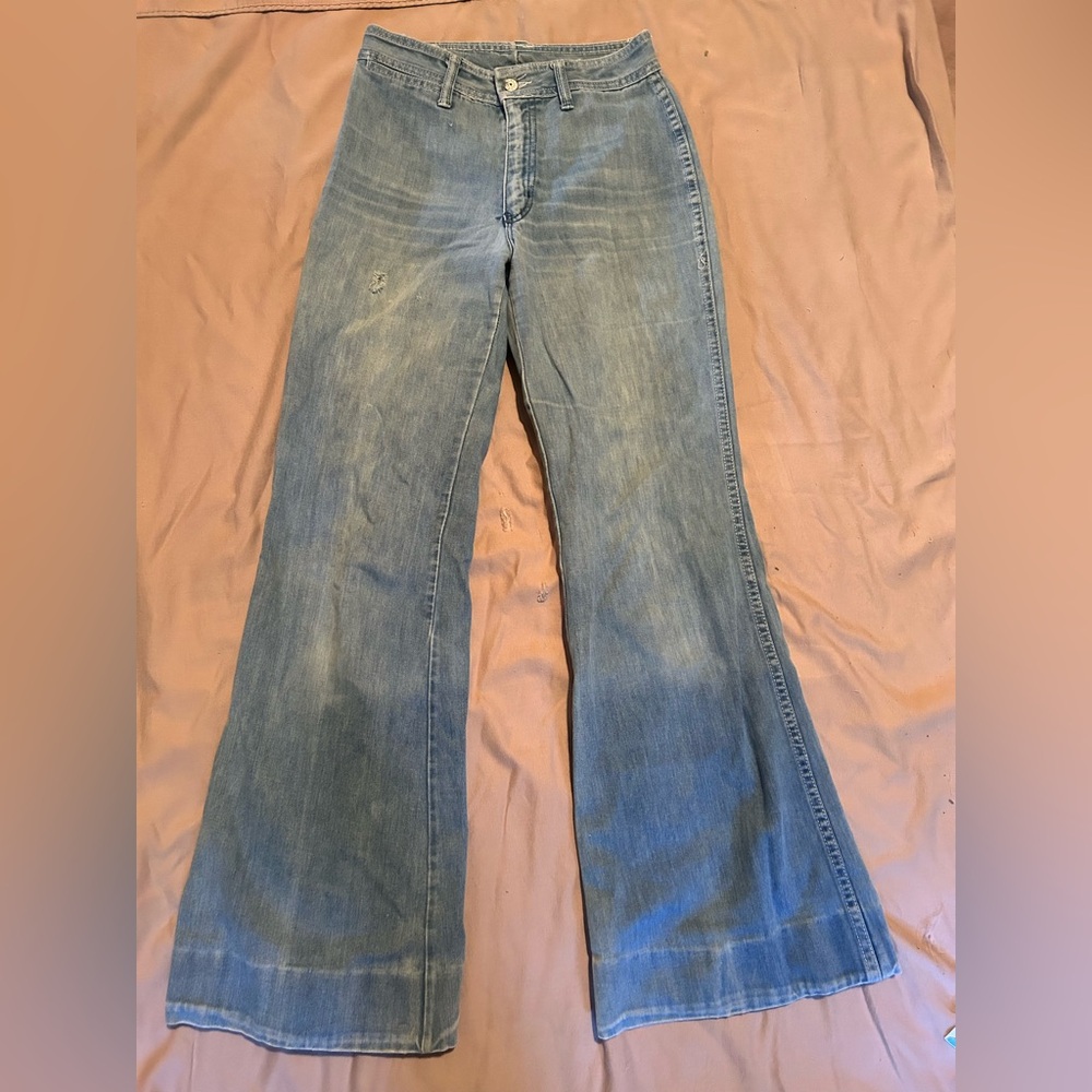 Vintage 1970’s Faded Glory Bell Bottom Jeans - Rare  Original Jeans - One Owner